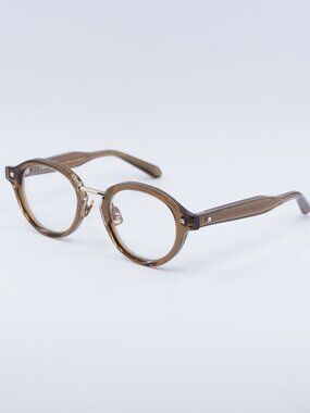 Valentino V-ESSENTIAL-IV VLX-132D AF Eyeglasses Brown 46mm Round Frame